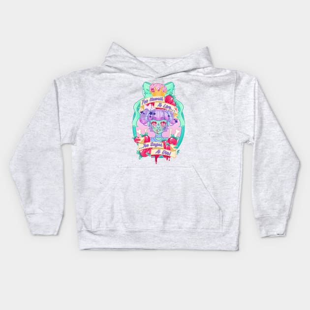 Kawaii Zombie Kids Hoodie by DeepFriedPaint